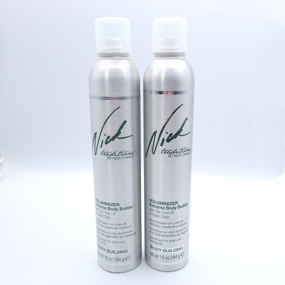 2 x Nick Chavez Traditions Voluminizer Extreme Body Builder 10 oz DISCONTINUED